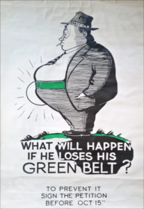 The 1952 Green Belt Campaign Poster